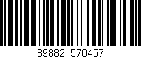 Código de barras (EAN, GTIN, SKU, ISBN): '898821570457'