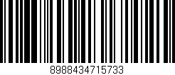 Código de barras (EAN, GTIN, SKU, ISBN): '8988434715733'