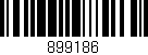 Código de barras (EAN, GTIN, SKU, ISBN): '899186'
