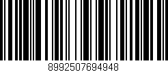 Código de barras (EAN, GTIN, SKU, ISBN): '8992507694948'