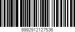 Código de barras (EAN, GTIN, SKU, ISBN): '8992912127536'