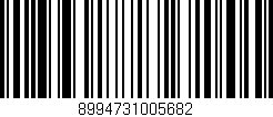 Código de barras (EAN, GTIN, SKU, ISBN): '8994731005682'
