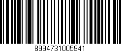 Código de barras (EAN, GTIN, SKU, ISBN): '8994731005941'