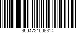 Código de barras (EAN, GTIN, SKU, ISBN): '8994731008614'