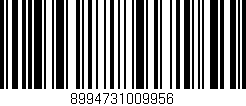 Código de barras (EAN, GTIN, SKU, ISBN): '8994731009956'