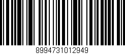 Código de barras (EAN, GTIN, SKU, ISBN): '8994731012949'