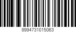 Código de barras (EAN, GTIN, SKU, ISBN): '8994731015063'