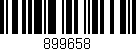 Código de barras (EAN, GTIN, SKU, ISBN): '899658'