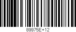 Código de barras (EAN, GTIN, SKU, ISBN): '89975E+12'