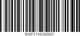 Código de barras (EAN, GTIN, SKU, ISBN): '8N0F21442000001'