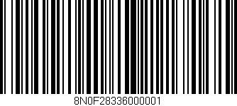Código de barras (EAN, GTIN, SKU, ISBN): '8N0F28336000001'