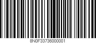 Código de barras (EAN, GTIN, SKU, ISBN): '8N0F33736000001'