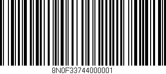 Código de barras (EAN, GTIN, SKU, ISBN): '8N0F33744000001'