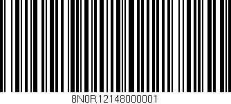 Código de barras (EAN, GTIN, SKU, ISBN): '8N0R12148000001'