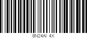 Código de barras (EAN, GTIN, SKU, ISBN): '8N24AI/4X'