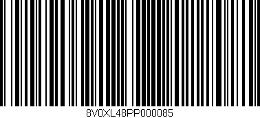Código de barras (EAN, GTIN, SKU, ISBN): '8V0XL48PP000085'