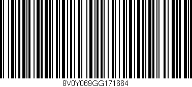 Código de barras (EAN, GTIN, SKU, ISBN): '8V0Y069GG171664'