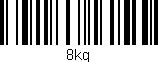 Código de barras (EAN, GTIN, SKU, ISBN): '8kg'