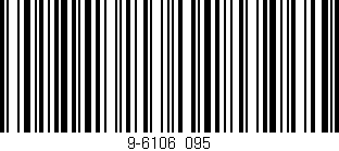 Código de barras (EAN, GTIN, SKU, ISBN): '9-6106/095'