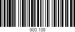 Código de barras (EAN, GTIN, SKU, ISBN): '900.108'