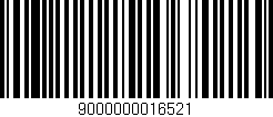 Código de barras (EAN, GTIN, SKU, ISBN): '9000000016521'