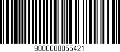 Código de barras (EAN, GTIN, SKU, ISBN): '9000000055421'