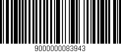 Código de barras (EAN, GTIN, SKU, ISBN): '9000000083943'