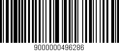 Código de barras (EAN, GTIN, SKU, ISBN): '9000000496286'