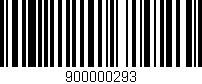 Código de barras (EAN, GTIN, SKU, ISBN): '900000293'