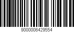 Código de barras (EAN, GTIN, SKU, ISBN): '9000006429554'