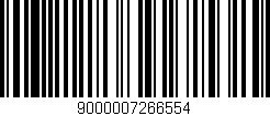 Código de barras (EAN, GTIN, SKU, ISBN): '9000007266554'