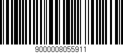 Código de barras (EAN, GTIN, SKU, ISBN): '9000008055911'