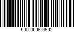 Código de barras (EAN, GTIN, SKU, ISBN): '9000009638533'