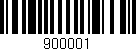 Código de barras (EAN, GTIN, SKU, ISBN): '900001'