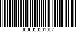 Código de barras (EAN, GTIN, SKU, ISBN): '9000020291007'