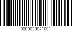 Código de barras (EAN, GTIN, SKU, ISBN): '9000020941001'