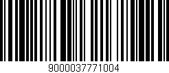 Código de barras (EAN, GTIN, SKU, ISBN): '9000037771004'