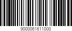 Código de barras (EAN, GTIN, SKU, ISBN): '9000061611000'