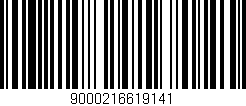 Código de barras (EAN, GTIN, SKU, ISBN): '9000216619141'