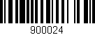 Código de barras (EAN, GTIN, SKU, ISBN): '900024'