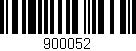 Código de barras (EAN, GTIN, SKU, ISBN): '900052'