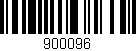 Código de barras (EAN, GTIN, SKU, ISBN): '900096'