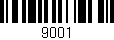 Código de barras (EAN, GTIN, SKU, ISBN): '9001'