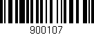 Código de barras (EAN, GTIN, SKU, ISBN): '900107'