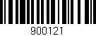 Código de barras (EAN, GTIN, SKU, ISBN): '900121'