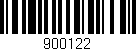 Código de barras (EAN, GTIN, SKU, ISBN): '900122'