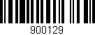 Código de barras (EAN, GTIN, SKU, ISBN): '900129'