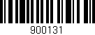 Código de barras (EAN, GTIN, SKU, ISBN): '900131'