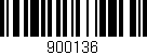 Código de barras (EAN, GTIN, SKU, ISBN): '900136'