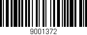 Código de barras (EAN, GTIN, SKU, ISBN): '9001372'